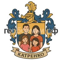 Герб семьи Катренко