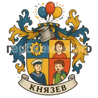 Герб семьи Князев