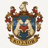 Герб семьи Козлов
