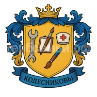 Герб семьи Колесников