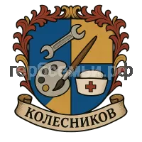 Герб семьи Колесников