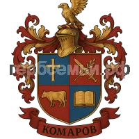 Герб семьи Комаров