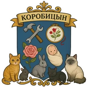 Герб семьи Коробицын