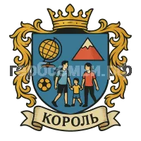Герб семьи Король
