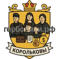 Герб семьи Корольков