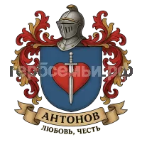Герб семьи Антонов