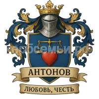 Герб семьи Антонов