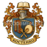 Герб семьи Костенко