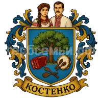 Герб семьи Костенко