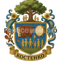 Герб семьи Костенко