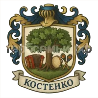 Герб семьи Костенко