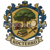 Герб семьи Костенко