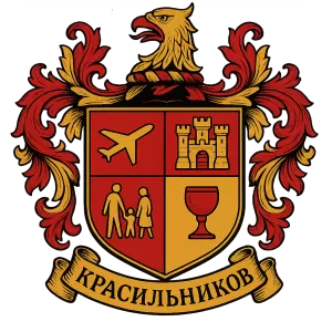 Герб семьи Красильников