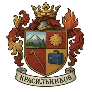 Герб семьи Красильников