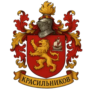 Герб семьи Красильников