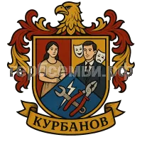 Герб семьи Курбанов