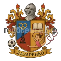 Герб семьи Лазаренко