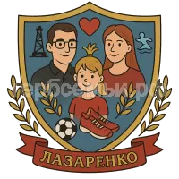 Герб семьи Лазаренко