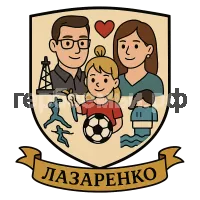 Герб семьи Лазаренко