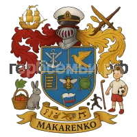 Герб семьи Макаренко