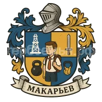 Герб семьи Макарьев