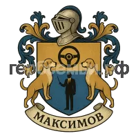 Герб семьи Максимов