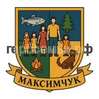 Герб семьи Максимчук