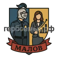 Герб семьи Малов