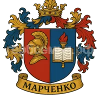 Герб семьи Марченко