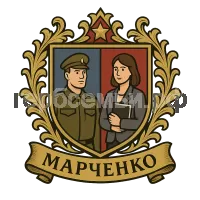 Герб семьи Марченко
