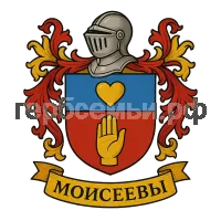 Герб семьи Моисеев