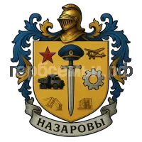 Герб семьи Назаров