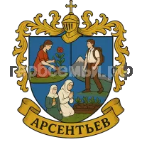 Герб семьи Арсентьев