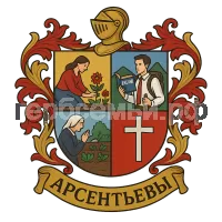 Герб семьи Арсентьев