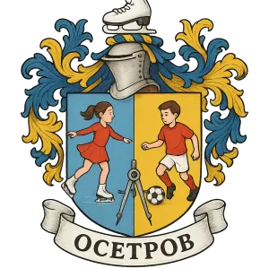 Герб семьи Осетров