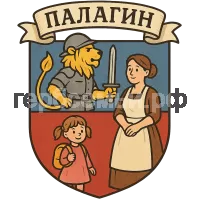 Герб семьи Палагин