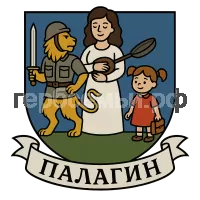 Герб семьи Палагин