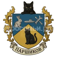 Герб семьи Паршиков