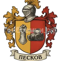 Герб семьи Песков