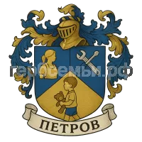 Герб семьи Петров