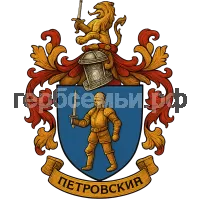 Герб семьи Петровский