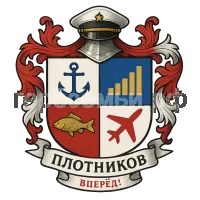 Герб семьи Плотников