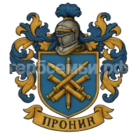 Герб семьи Пронин