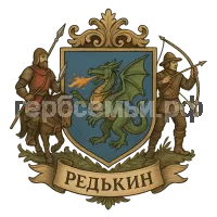 Герб семьи Редькин