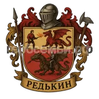 Герб семьи Редькин