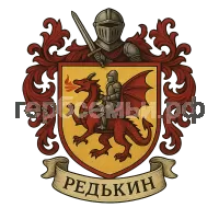Герб семьи Редькин