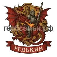 Герб семьи Редькин