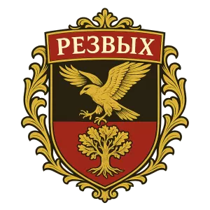 Герб семьи Резвых