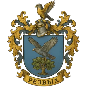 Герб семьи Резвых